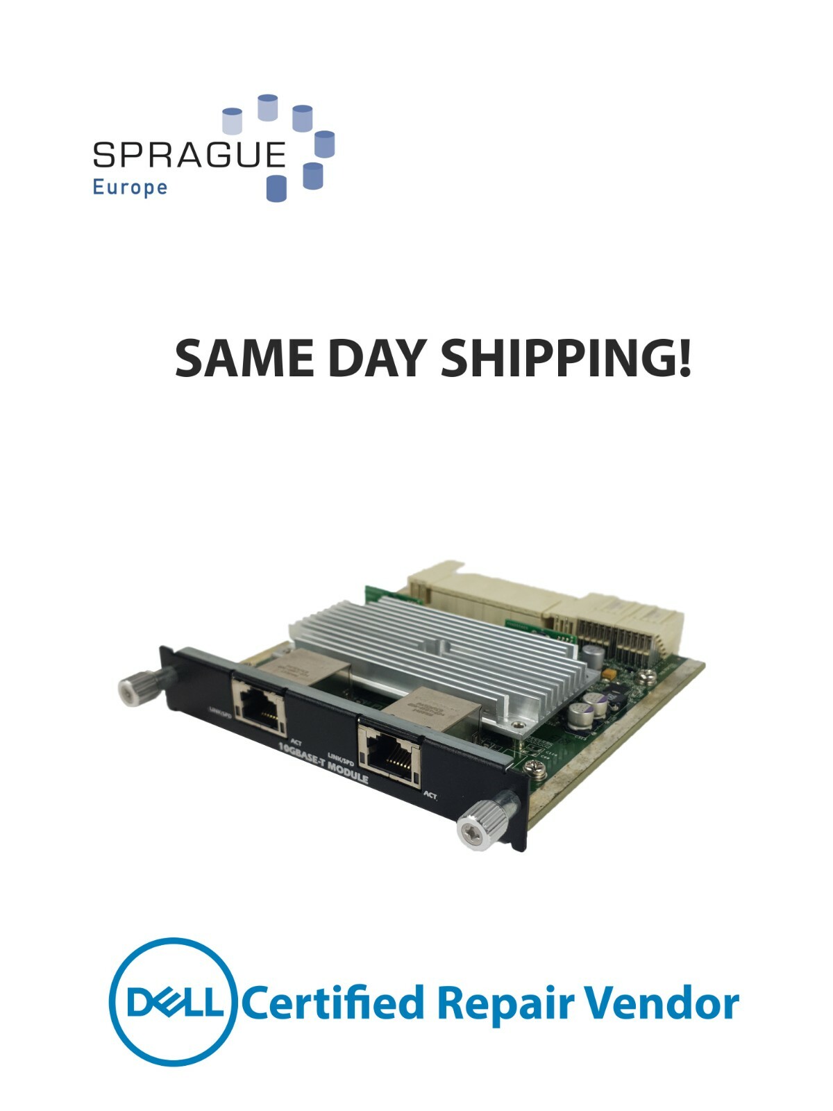 DELL PC M8024 DUAL PORT ETH 10GB UPLINK MODULE || 0R2DJN - R2DJN