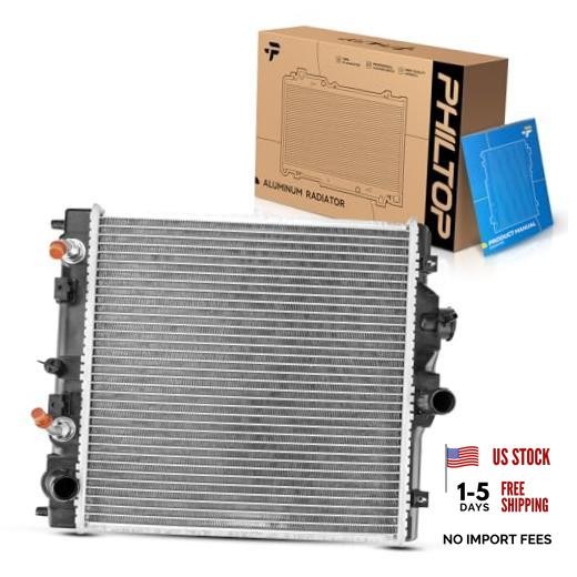 CU1290 Engine Coolant Aluminum Radiator Fit for 1992-2000 Civic, Civic del Sol