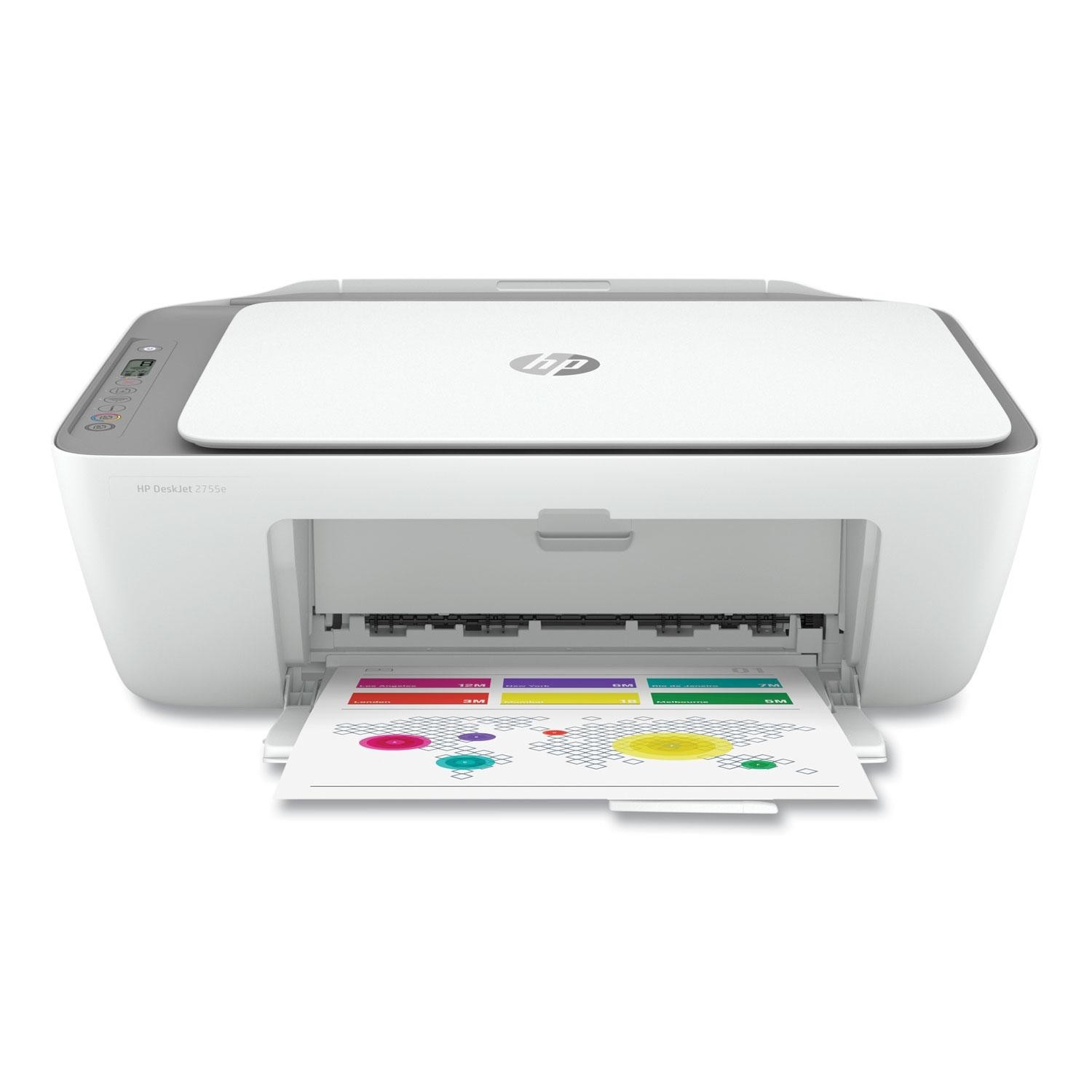 HP DeskJet2755e All-In-One Inkjet Printer, 
