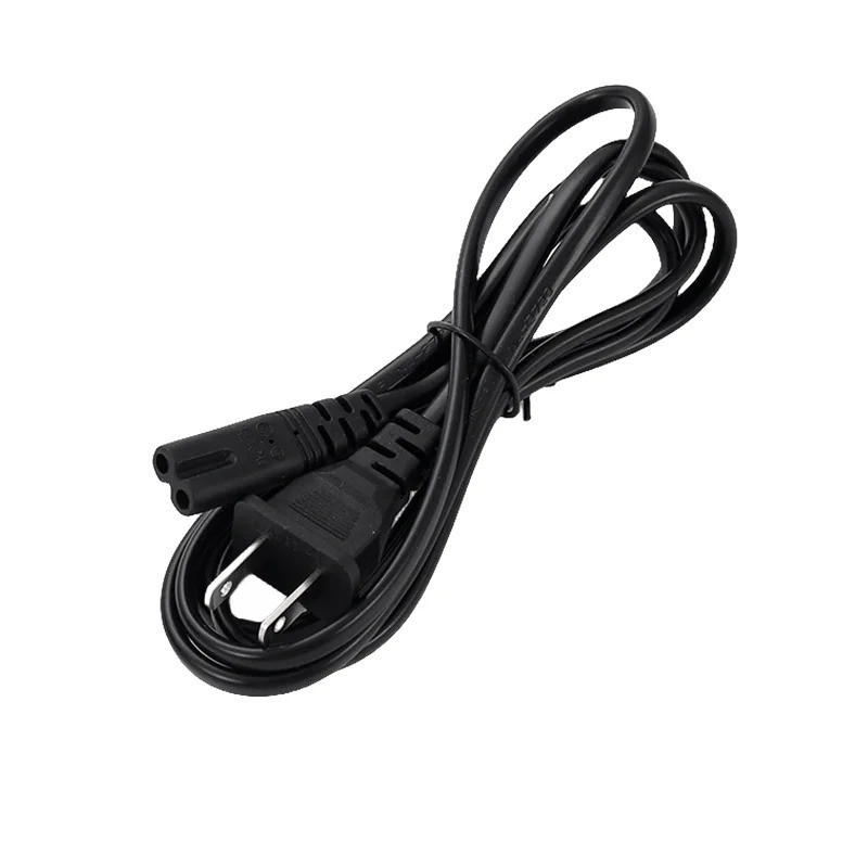 1.5M 2 Pin EU Power Cord IEC320 C7 Figure 8 AC Cable for Compatible Devices