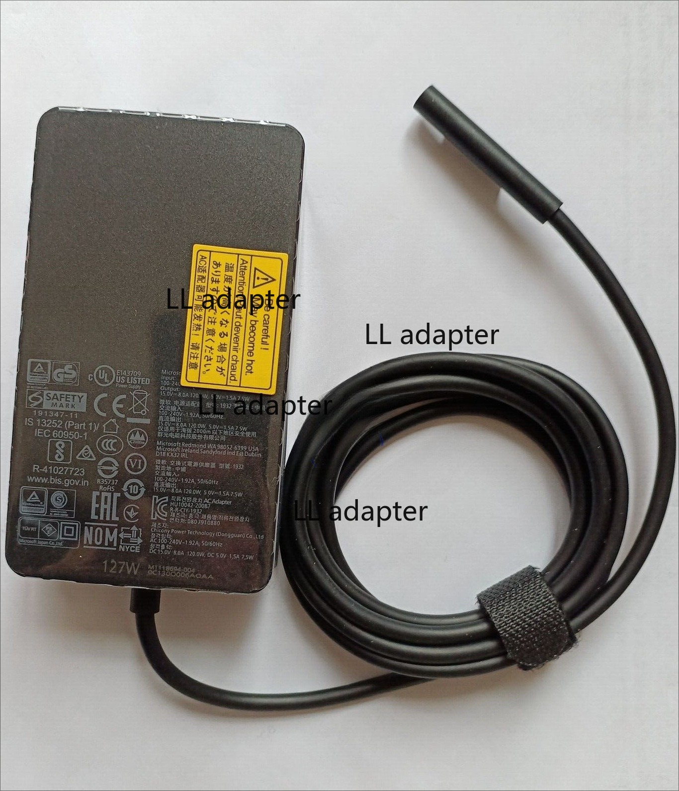 OEM 127W Microsoft Adapter Charger for Surface Pro 7/8/X go book Laptop 2/3/4