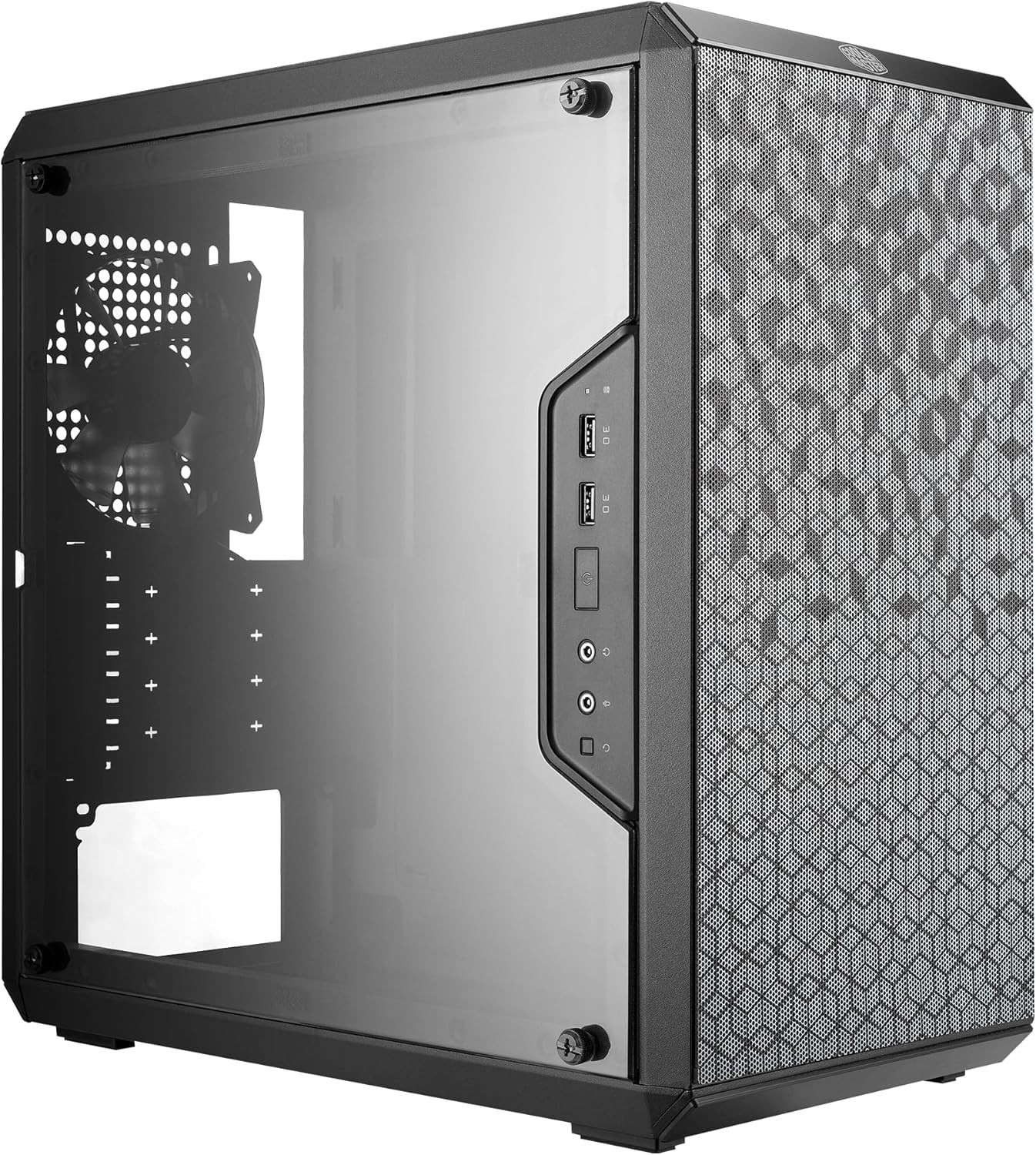 Q300L V1 Micro-Atx PC Case, High Airflow, Transparent Panel | 360Mm Graphics Car