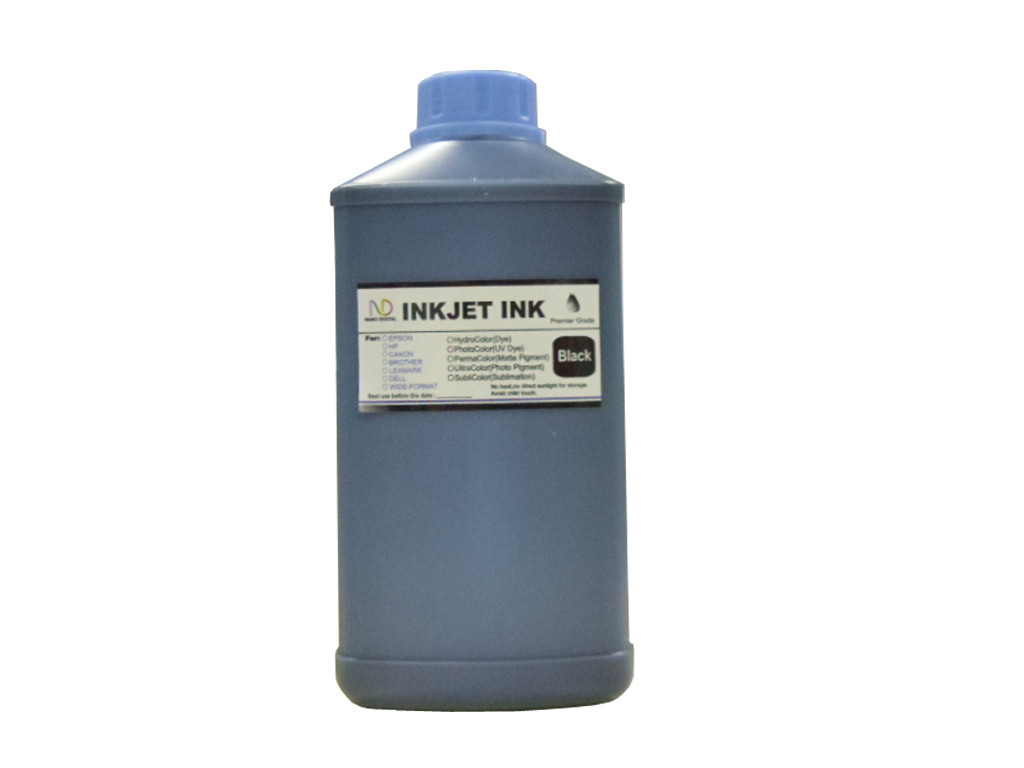 1 Liter Refill Bulk Black  Ink for All  HP Canon Dell Brother Printers 34oz