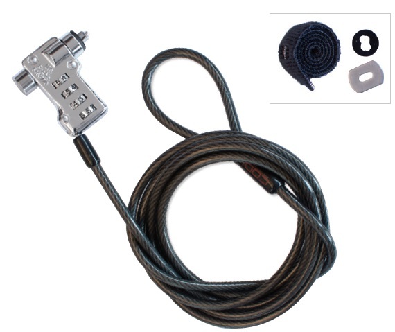 CODi A02003 4-Digit Combination Cable Lock for Laptops, desktops NEW PC security