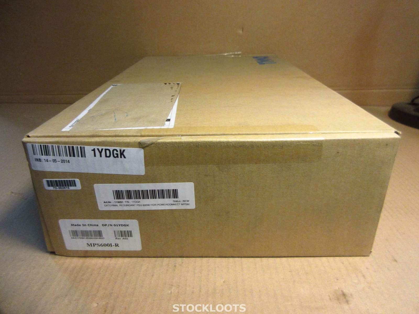 Dell 1YDGK Dell PowerConnect Mps600 Modular PowerSupply for PC55xxp NEW ORIG BOX