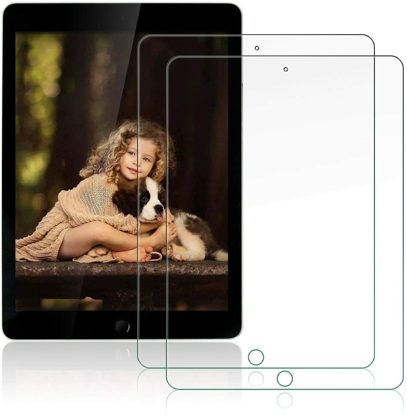 2PCS Tempered Glass Screen Protector For iPad 10.2 inch iPad 9th/8th Generation