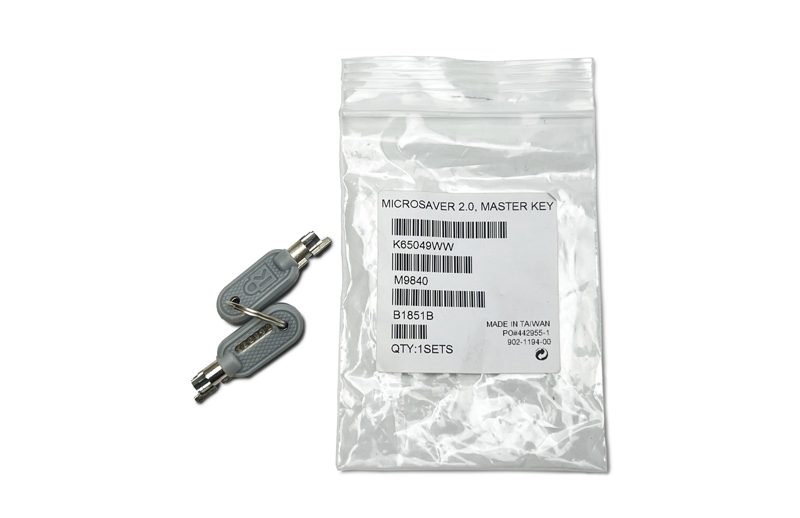 New Kensington N17 Keyed Laptop Lock Master Keys K65049WW