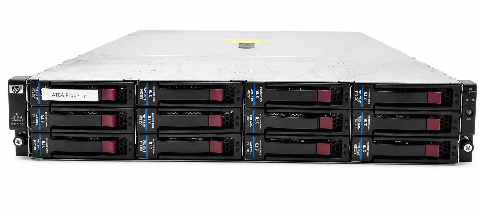 HP StorageWorks D2600 Disk Enclosure 2U 12-Bay LFF SAS AJ940A