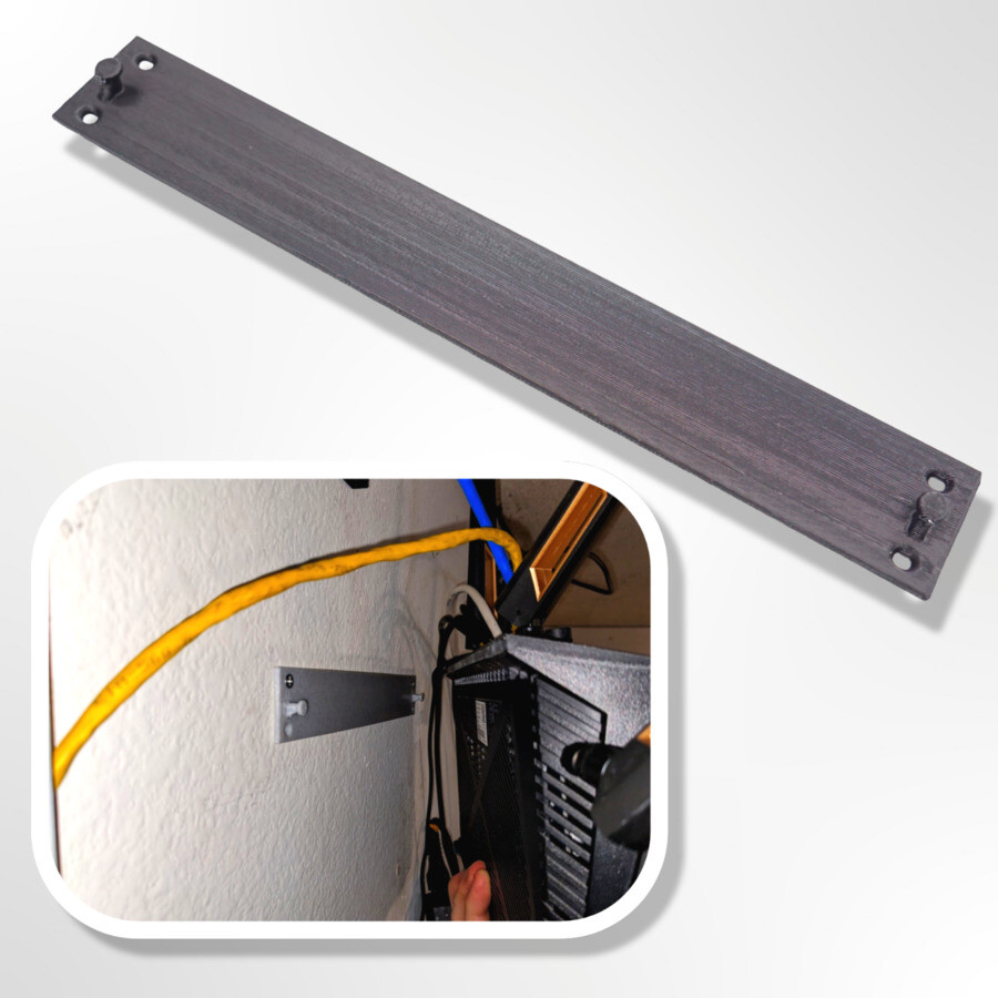 Secure Wall Mount Bracket for Asus AX88U Wifi 6 Dual-Band AiMesh Router