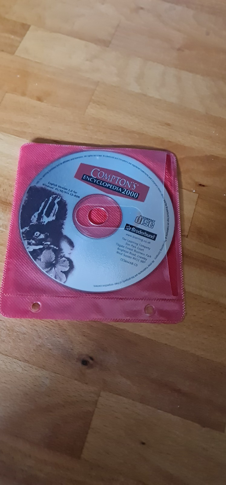 Compton's Encyclopedia 2000 CD-ROM for Windows