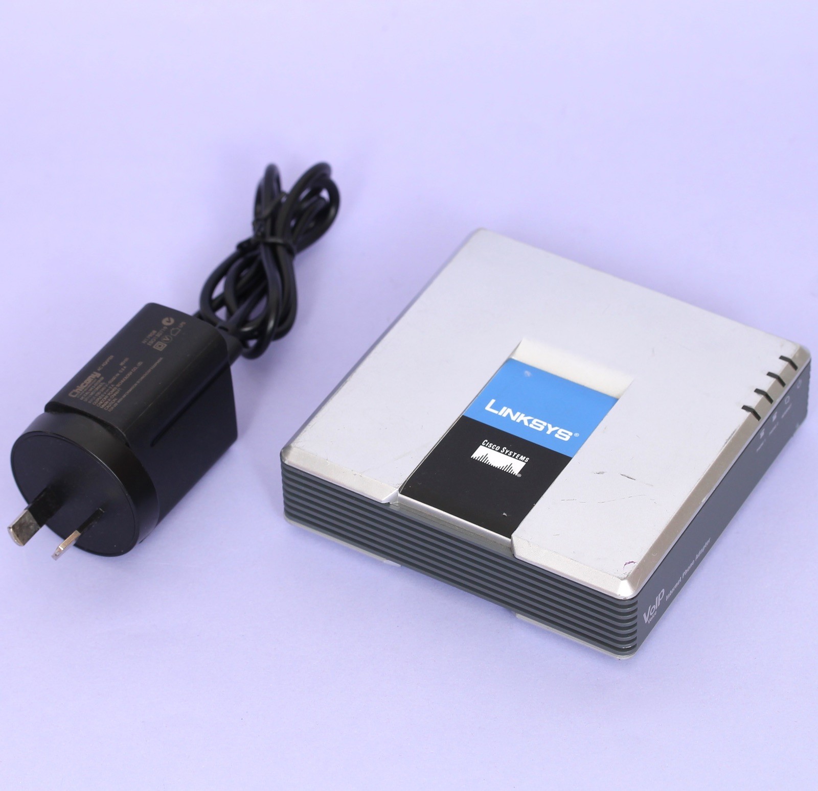 CISCO LinkSys PAP2T Internet Voice Adapter 2 Port SIP VOIP Adapter Factory Reset