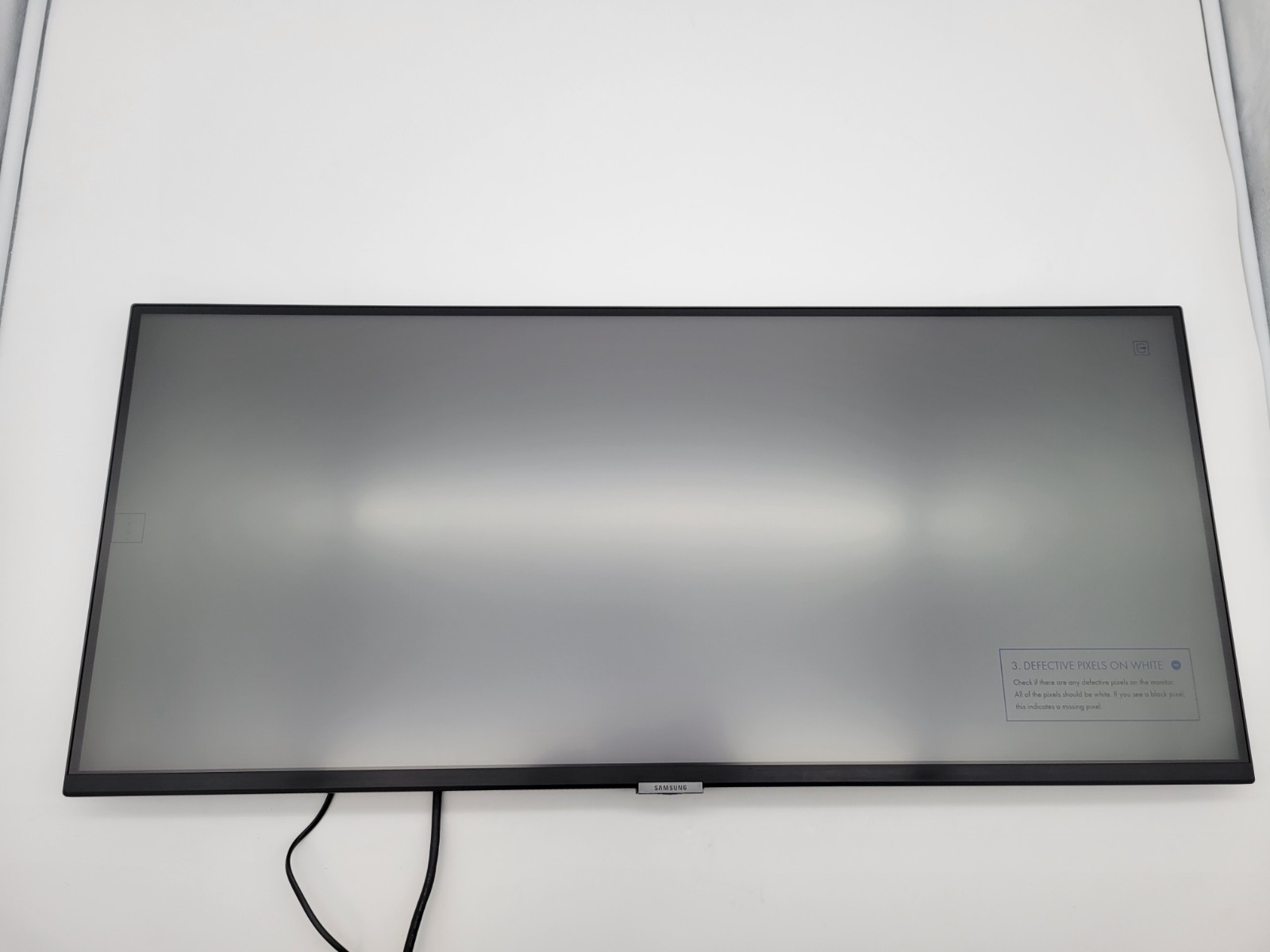 Samsung ViewFinity S50GC 34" Ultra-WQHD 100Hz Monitor LS34C502GANXZA Dead Pixel