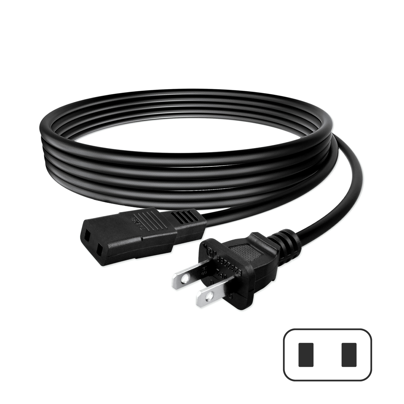 Aprelco 8ft AC Power Cord Cable Lead for Korg Concert DP-2000C Digital Piano US
