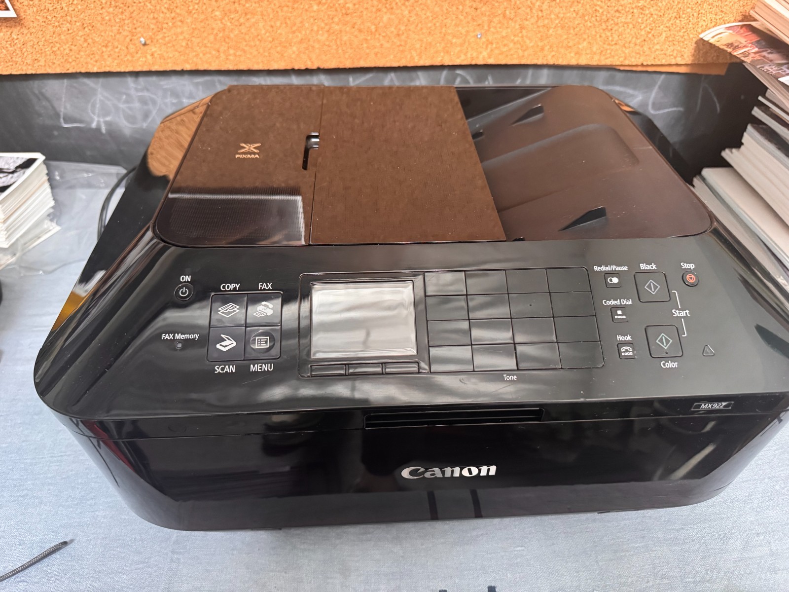 Canon PIXMA MX922 Wireless Office All-in-One Printer - 9600 dpi Color
