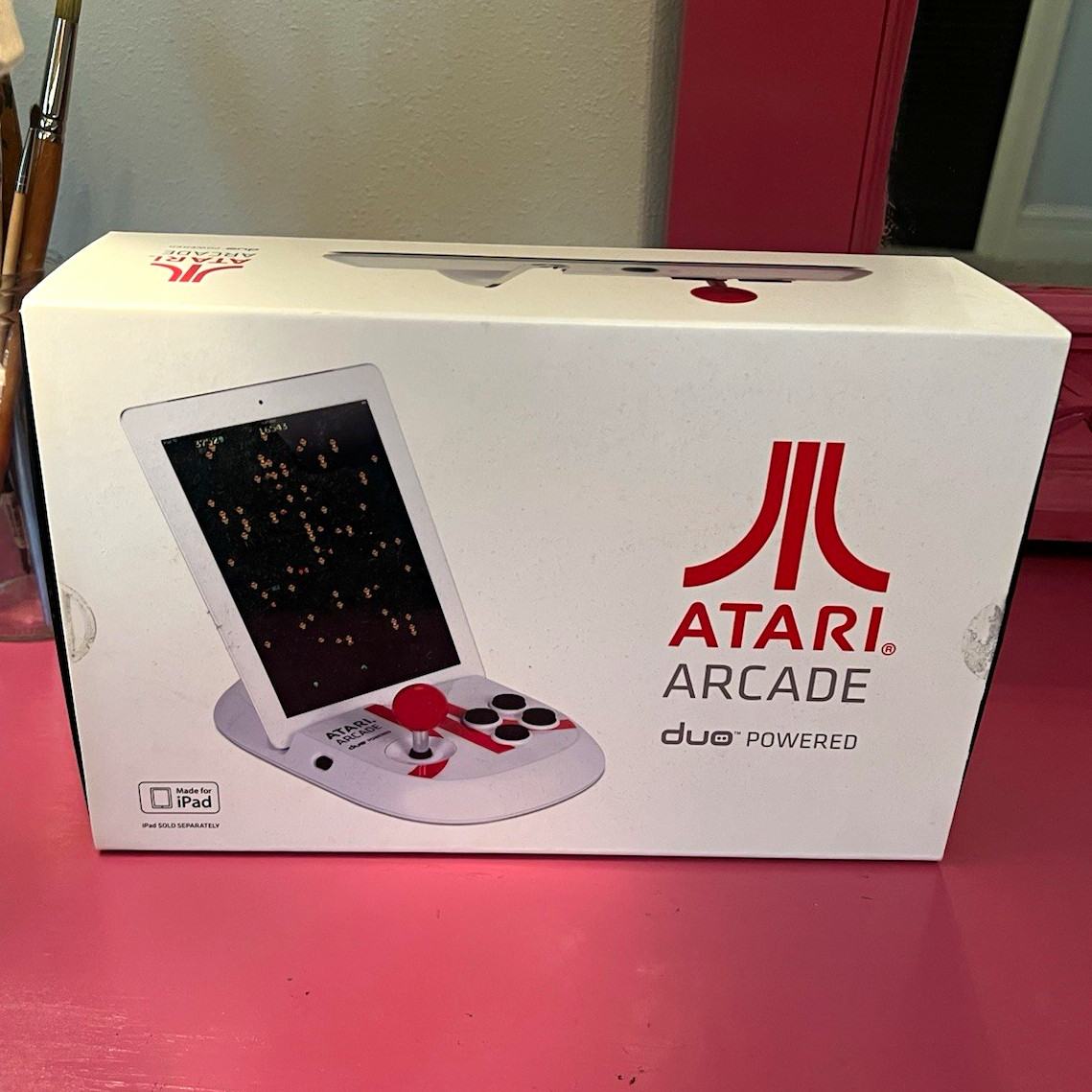Atari Arcade Duo Powered Joystick Controller for Apple iPad - Opened Box