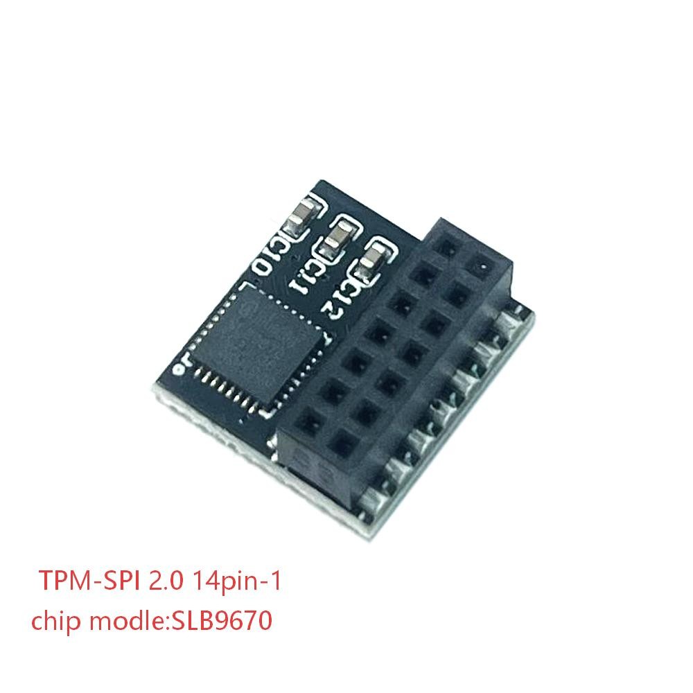 TPM-SPI 2.0 14pin-1 SLB9670 Security Module for ASUS PRIME Z890-P/ Z890-P WIFI