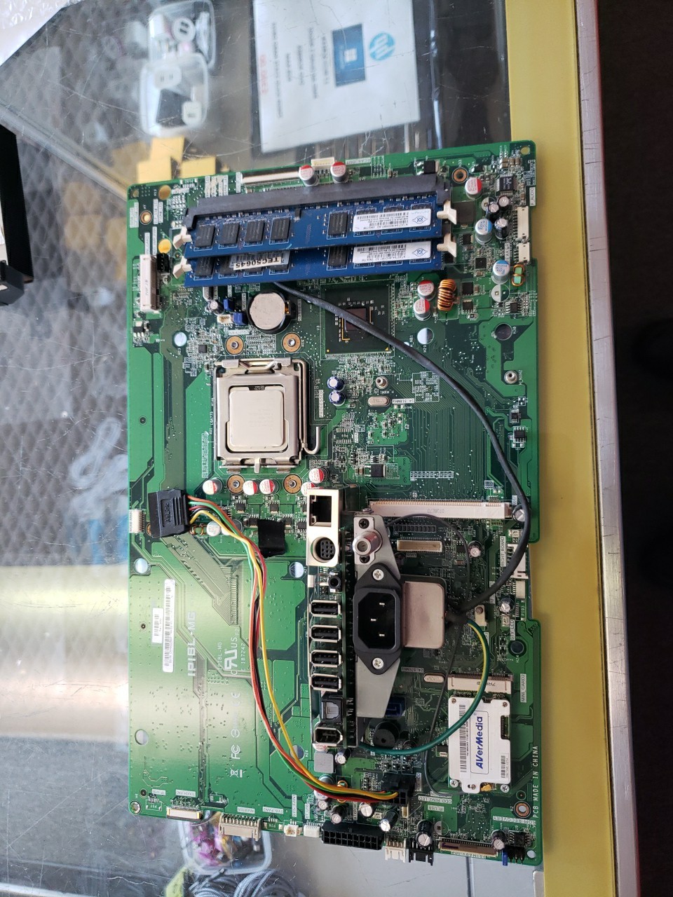 Dell XPS One A2010 CU568 Intel Motherboard IPIBL-MG 0CU568 with extras 