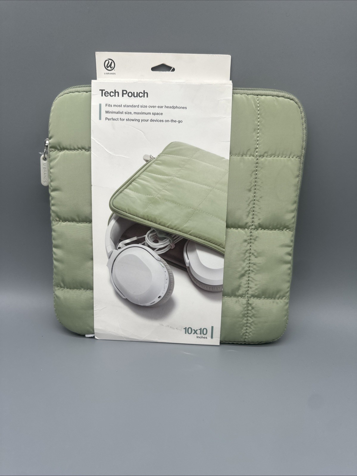 Brands 10X10 Nylon Puffer Tech Pouch