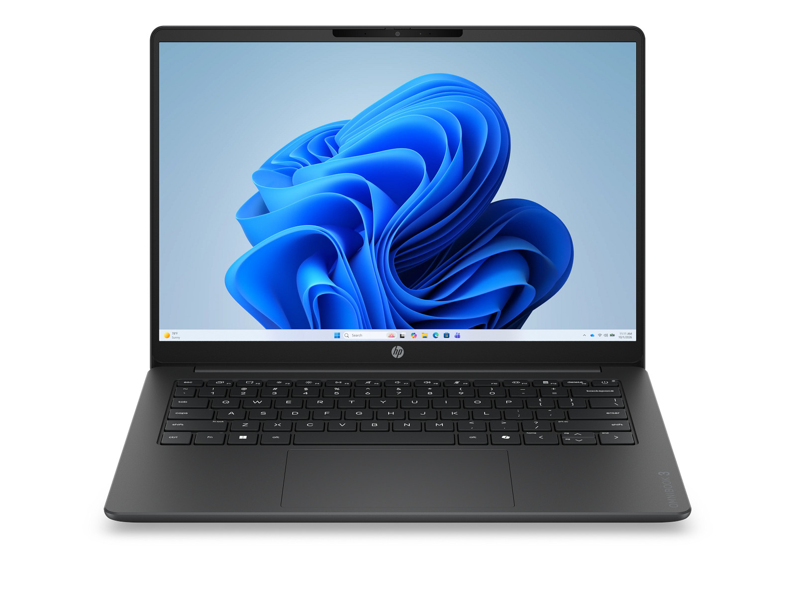 HP OmniBook 3 Laptop Computer 14" 2K Intel N-series 4 GB memory;256 GB SSD