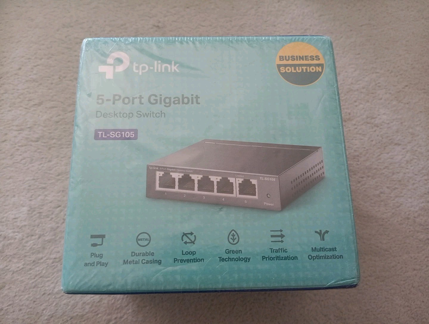 TP-LINK Technologies TP-Link (TL-SG105) 4-Ports External Switch
