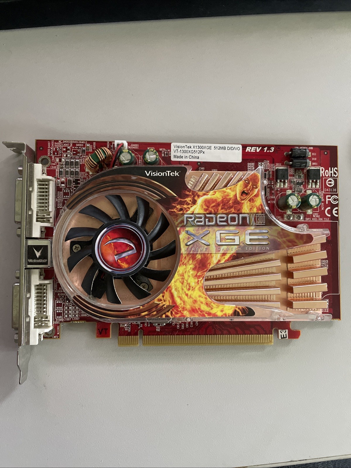 VisionTek Radeon X1300 XGE 512MB Video Card 