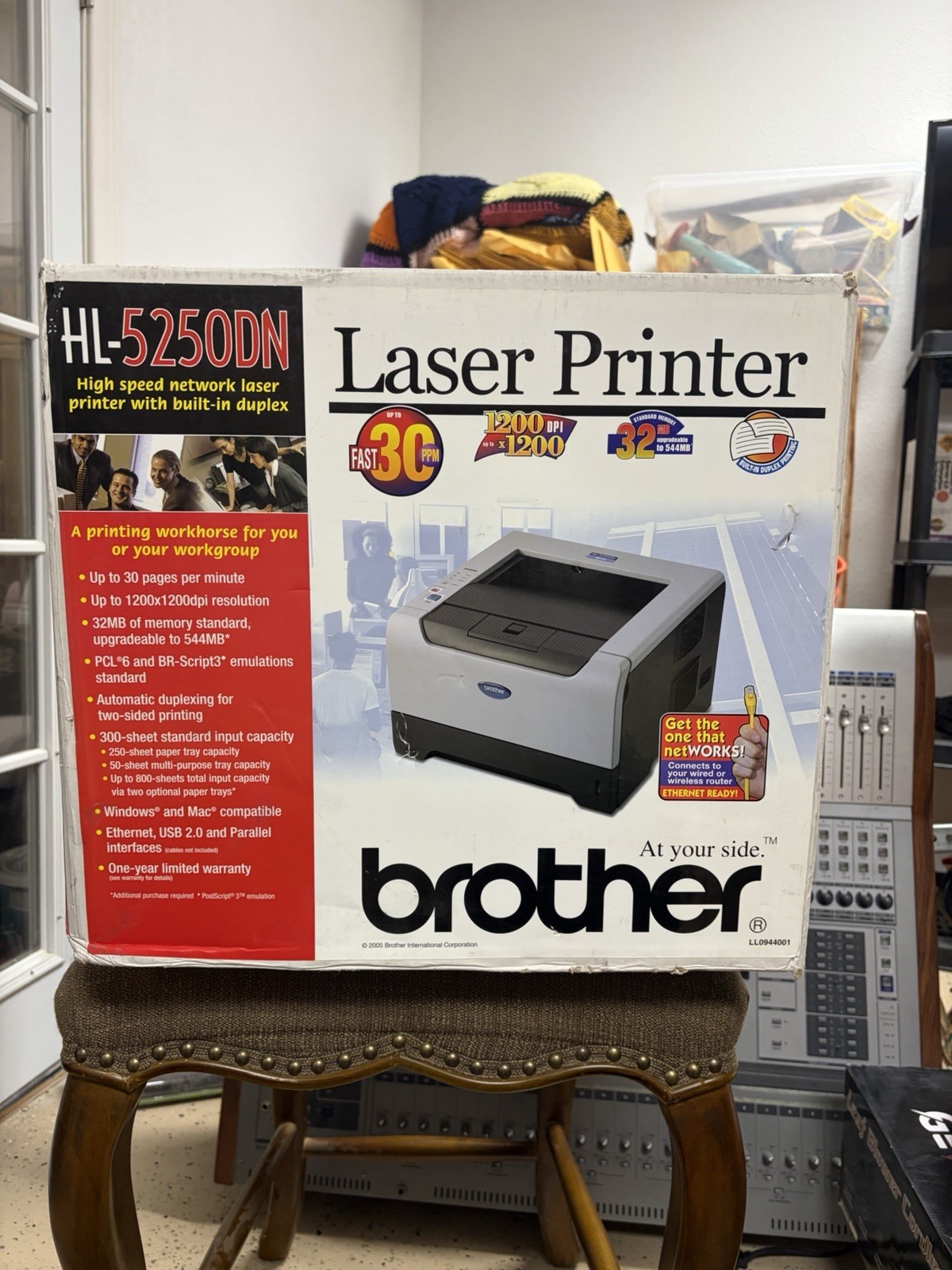 Brother HL-5250DN Workgroup Laser Printer