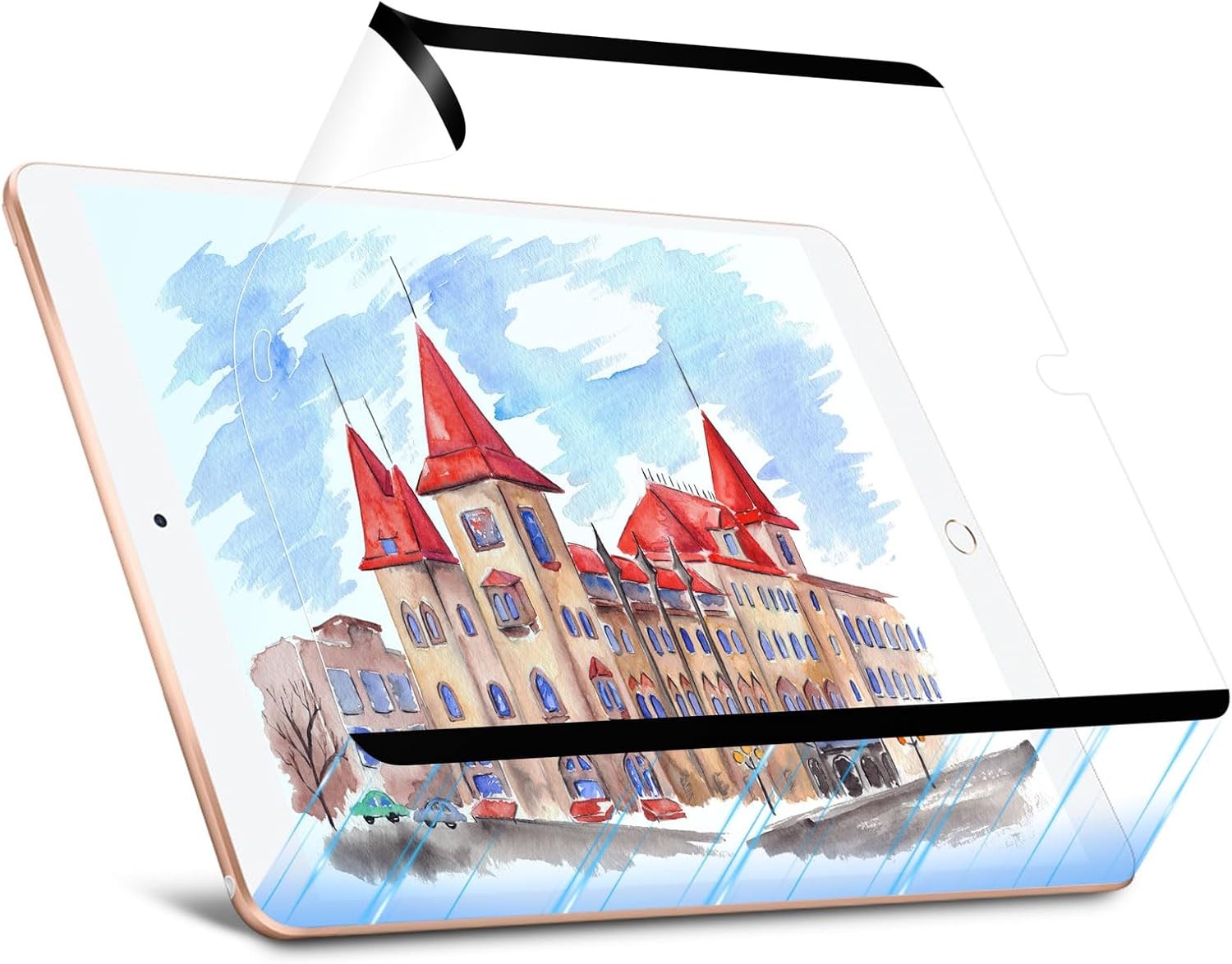 Magnetic Paper Screen Protector for iPad 9th/8th/7th Gen, Anti Glare Matte Film