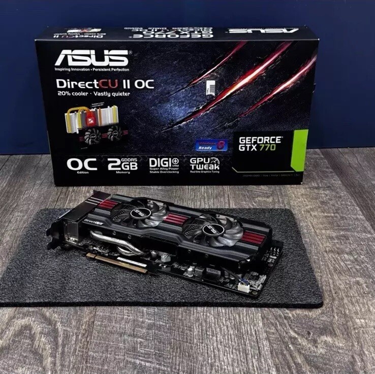 ASUS GeForce GTX 770 OC NVIDIA 2GB DDR5 VRAM