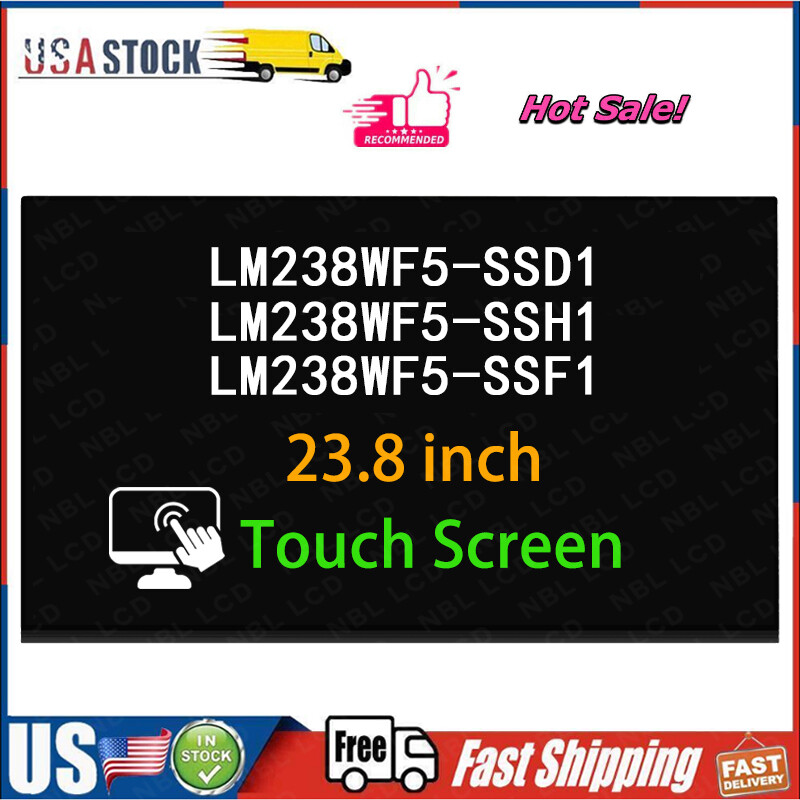 23.8" for LM238WF5-SSH1 L17303-274 LCD Touch Screen 1920×1080 LM238WF5(SS)(H1)