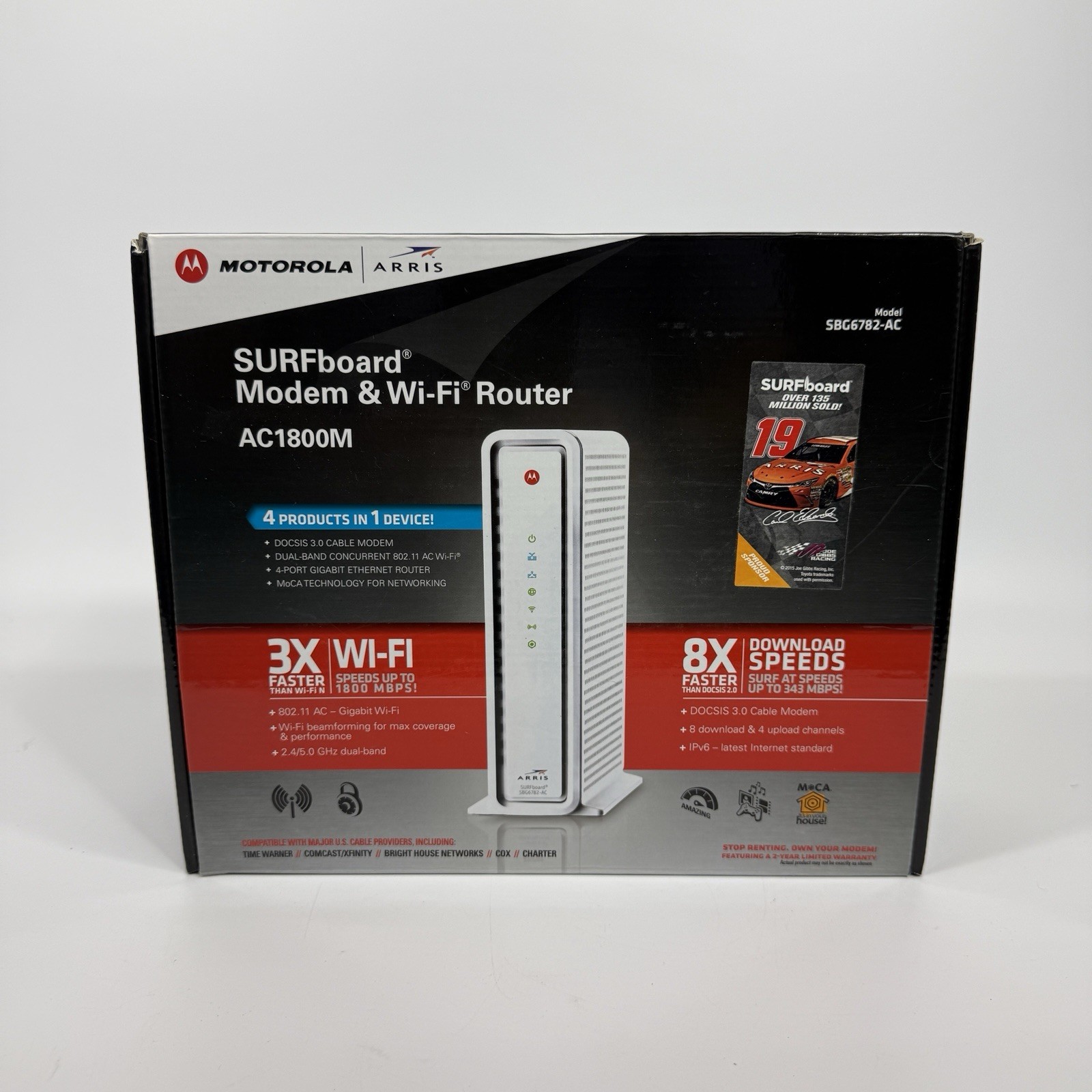 Netgear Arris Surfboard AC1800M Modem And WiFi Router Combo Docsis