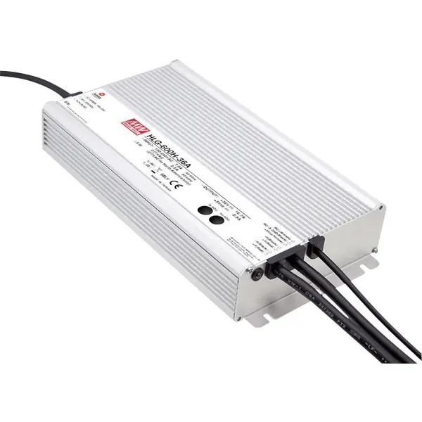 MEAN WELL HLG-600H-24A LED Driver, LED Transformer Constant Voltage