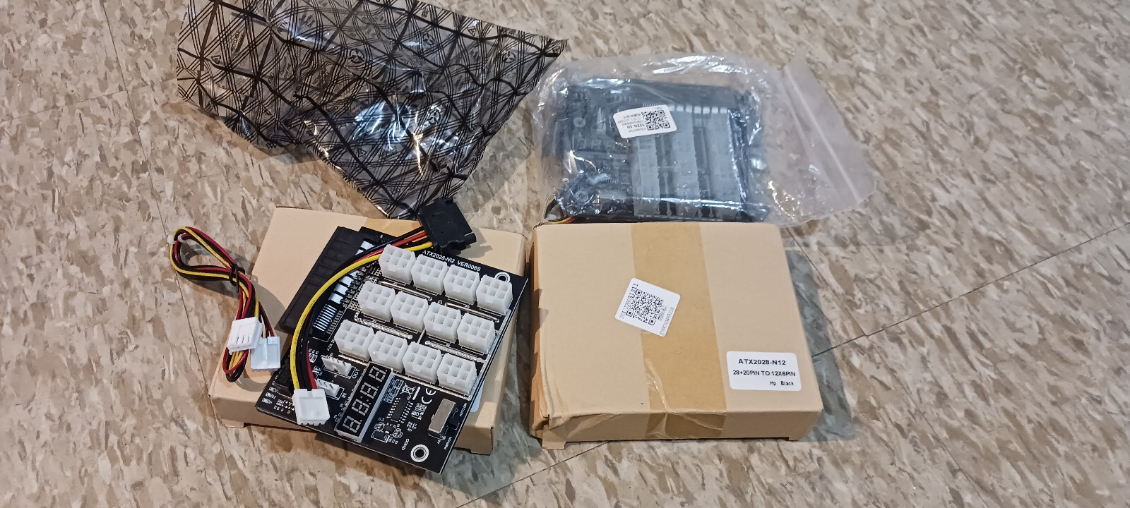 power supply breakout board 12×6-pin