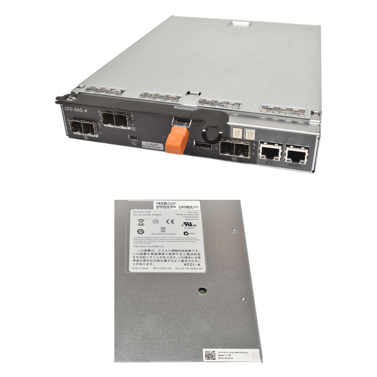Dell 12G-SAS-4 Controller E02M005 0F3P10 for PowerVault Storage MD3400 MD3420