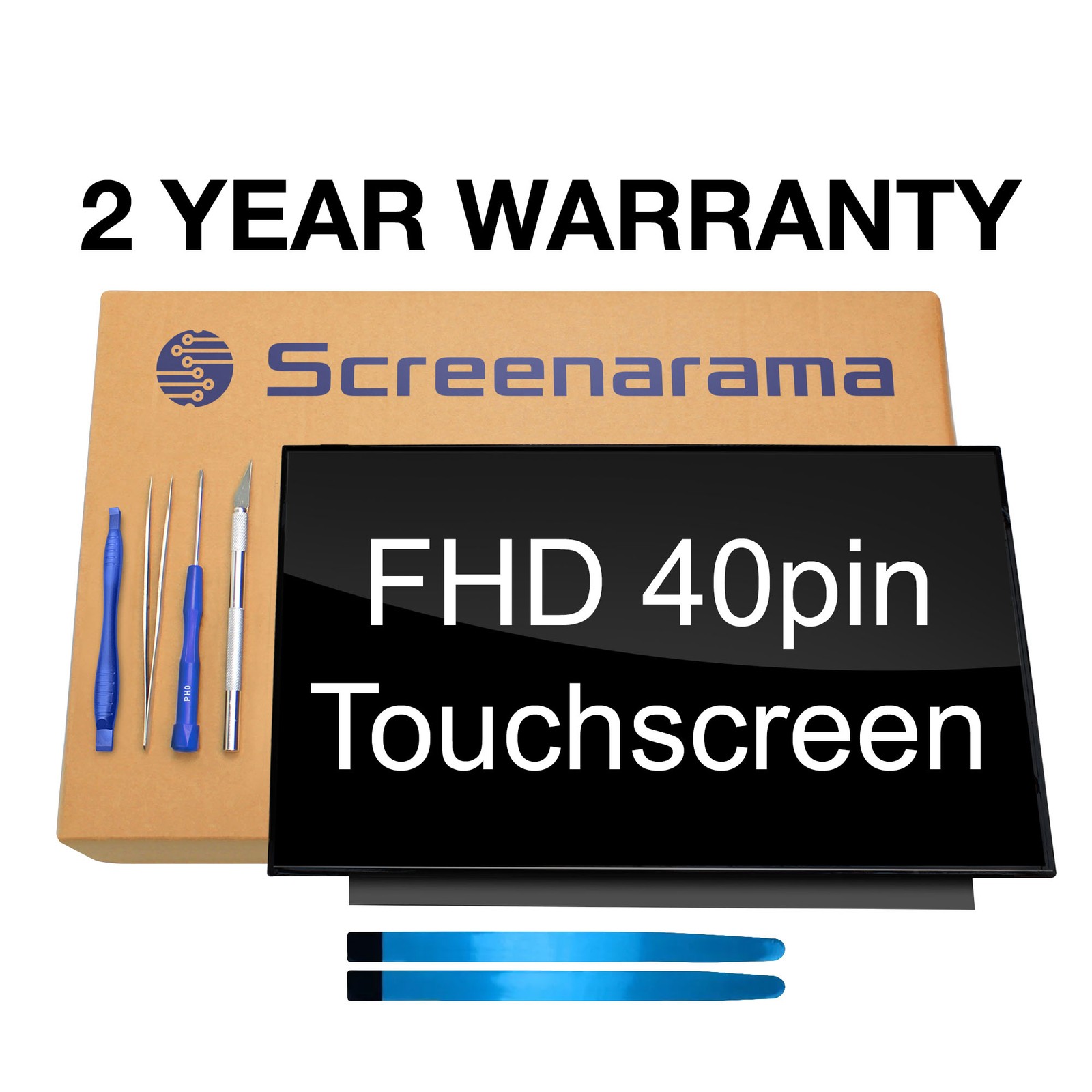 HP pn L47876-JD4 Touch FHD IPS Glossy LCD Screen + Tools SCREENARAMA *FAST