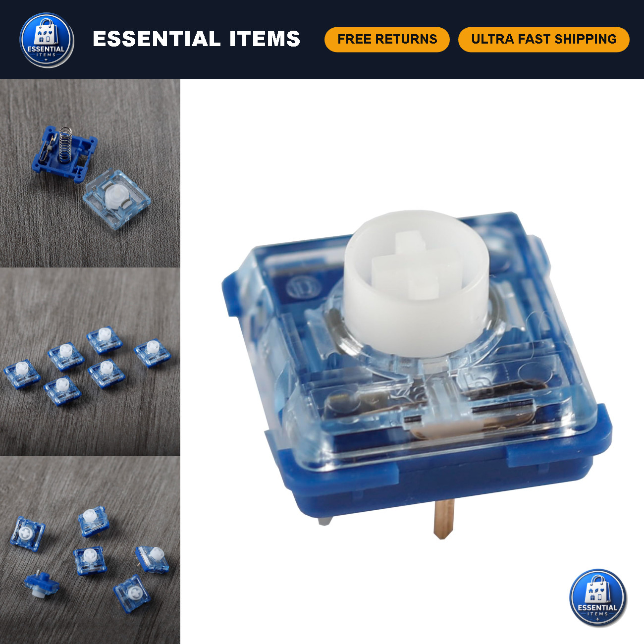 RGB Mini Linear Tactile Silent Switches for Mechanical Keyboards - Custom DIY 13