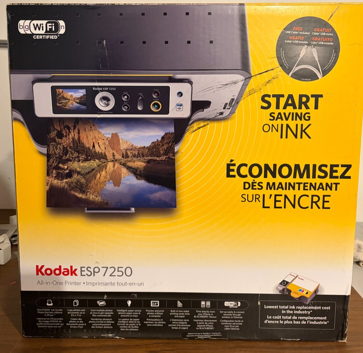 Kodak ESP 7250 All-In-One Inkjet Printer