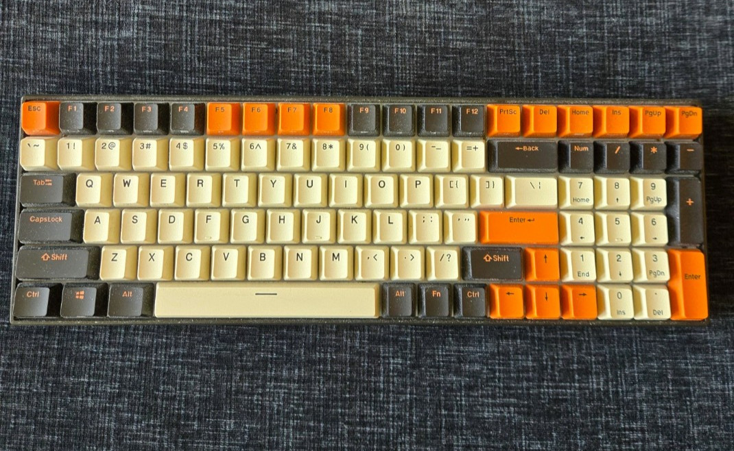 RK ROYAL KLUDGE RK100 Wireless Mechanical Keyboard RGB Backlit Bluetooth5.1