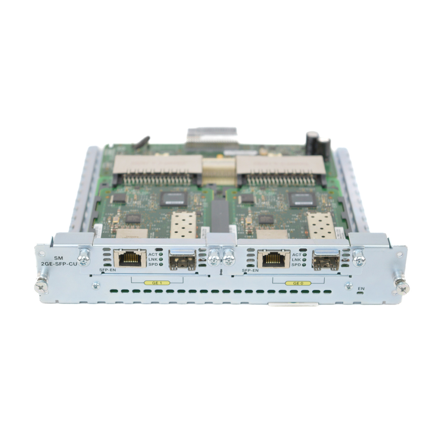 Cisco SM-2GE-SFP-CU 2-Port Gigabit Ethernet RJ-45 SFP Service Module