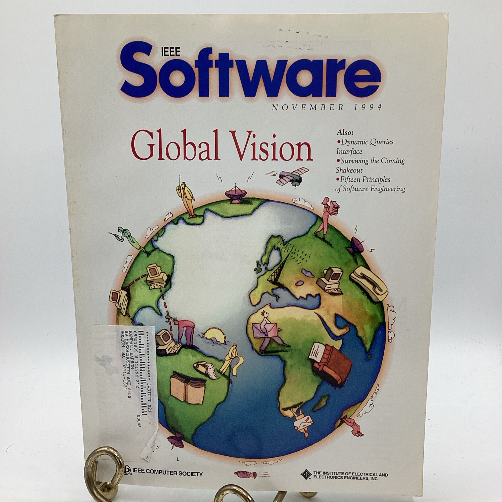 IEEE Software Magazine 1994 Global Vision, Dynamic Queries, Software Engineering