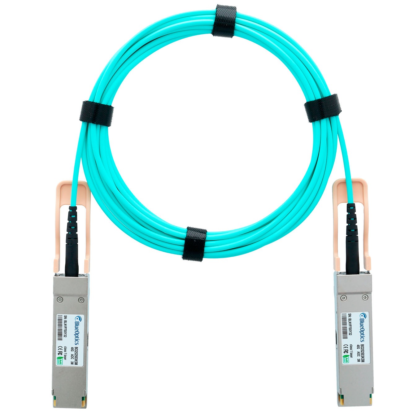 Extreme Networks 40GB-F07-QSFP Compatible BlueOptics AOC QSFP BO252503K7M