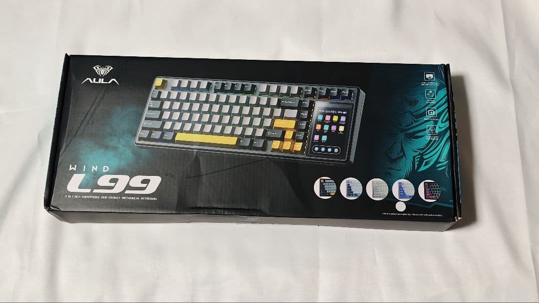 Aula Mechanical Keyboard WIND L99 US Tri-mode Wireless Wired Keyboard