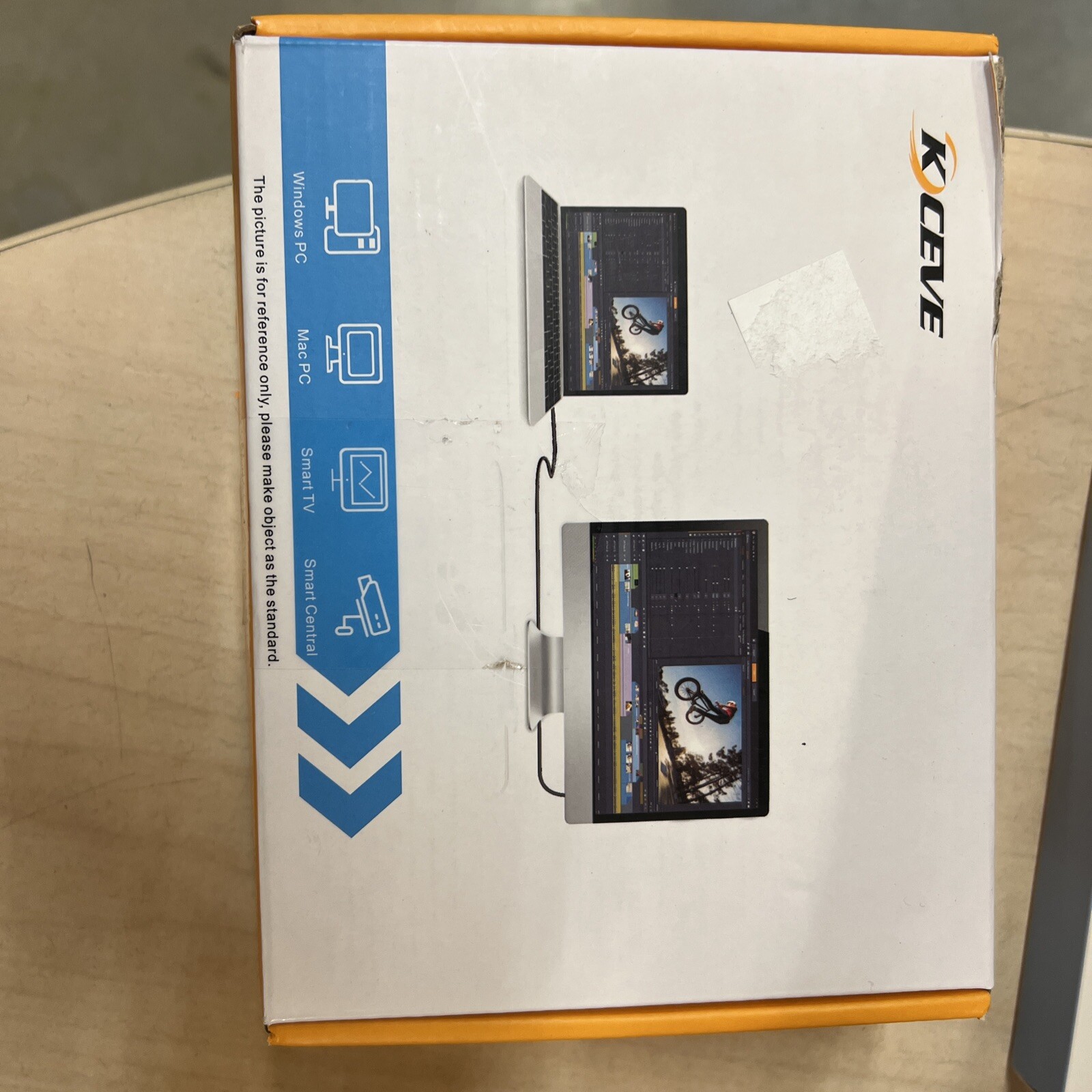 KCEVE 2 Ports KVM Switch Dual Display 4K HDMI KVM Switch Dual Monitor KC-KVM202
