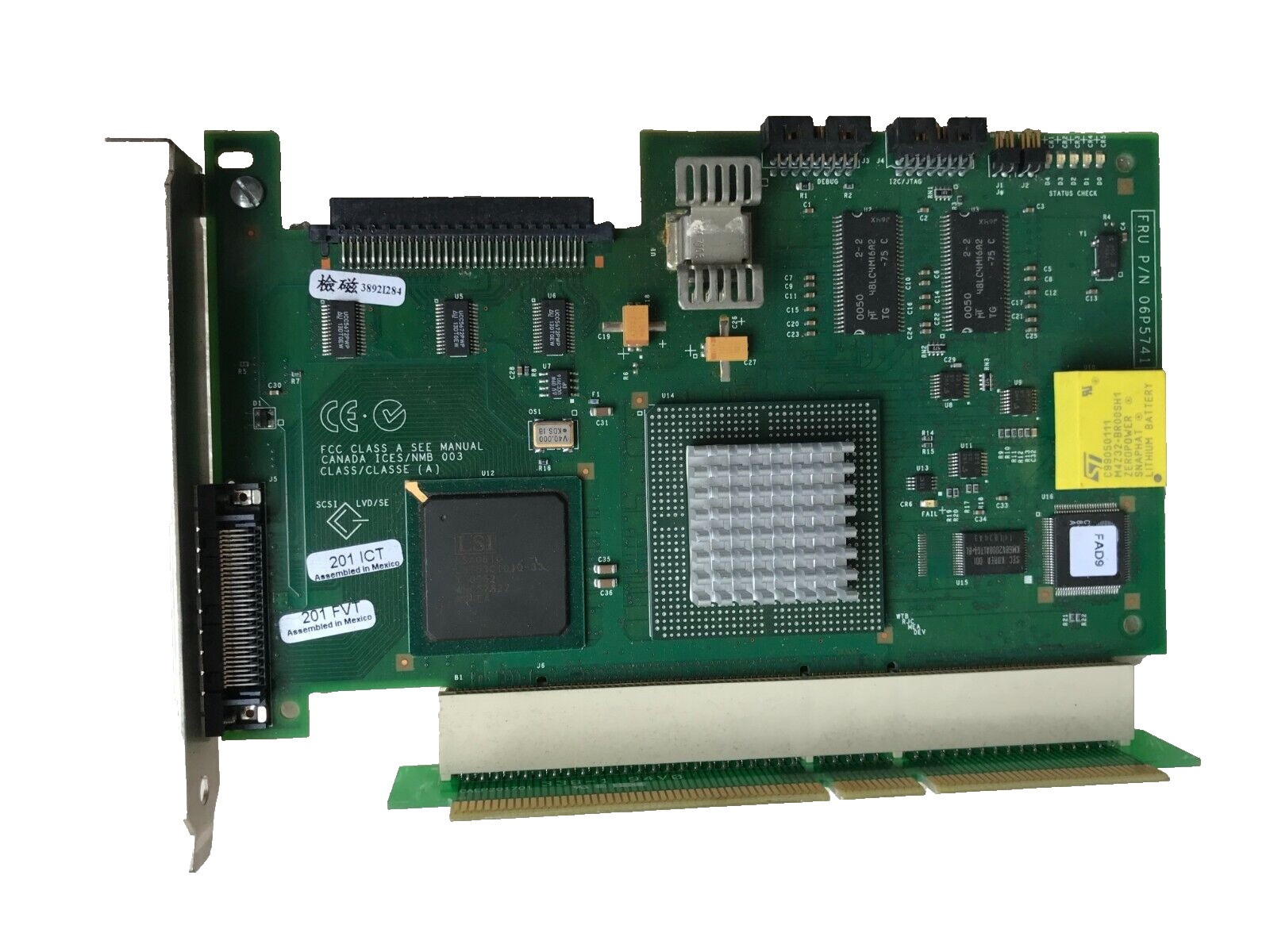 IBM 4LX 32MB, SCSI, LVD/SE Server Raid Controller Card