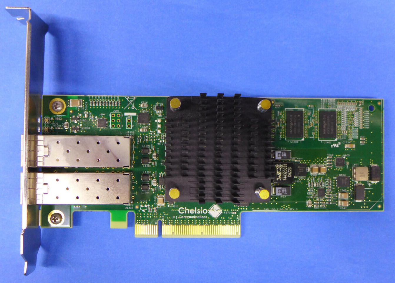 Genuine Dell Chelsio Dual Port 10GBE High Profile Unified Wire Adapter F9YF8