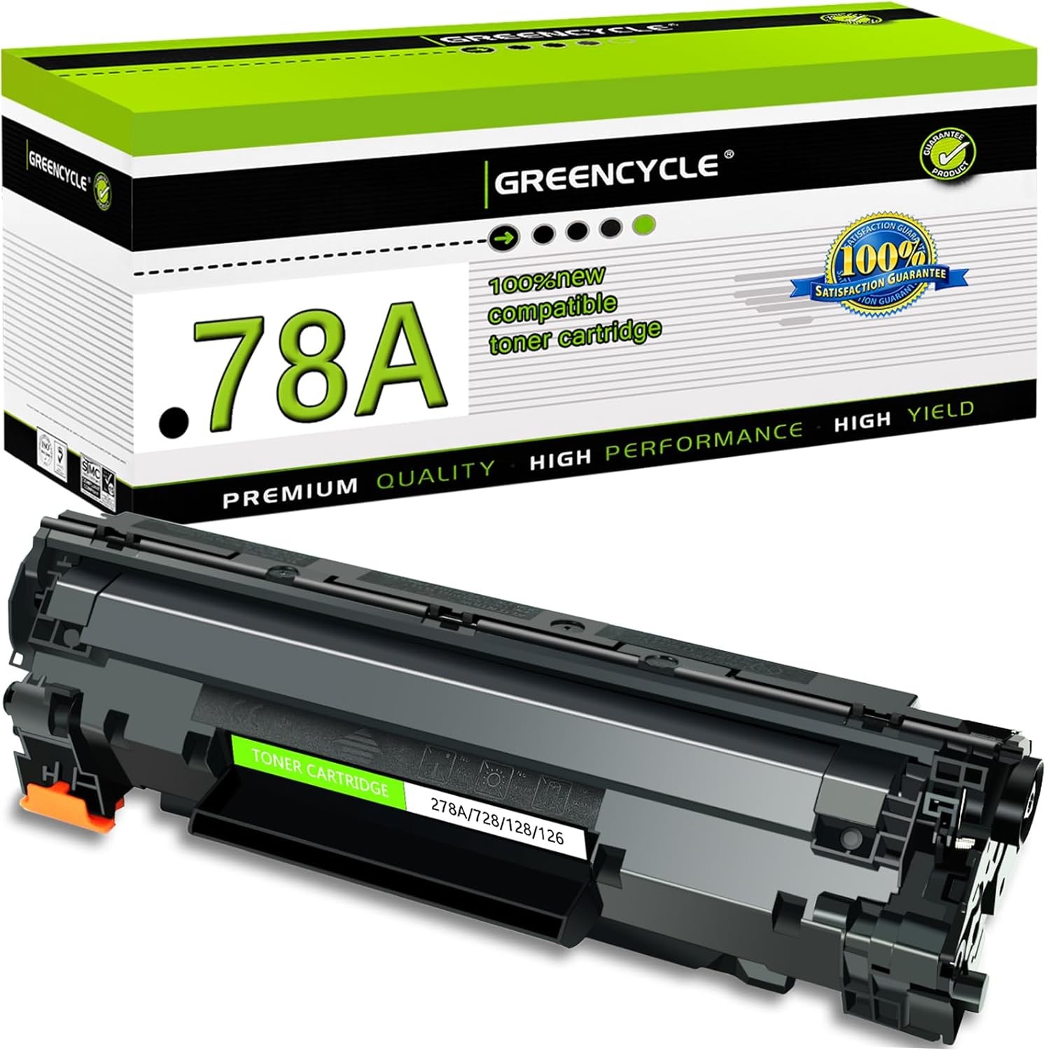GREENCYCLE CE278A 78A Toner LOT For HP LaserJet Pro M1536dn P1606 P1600 M1536DNF