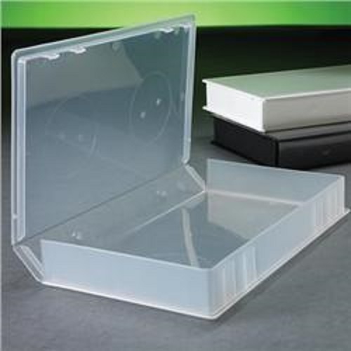 10 PCS NEW CLEAR VHS VIDEO LIBRARY CASE W/FULL SLEEVE PSV14 , 