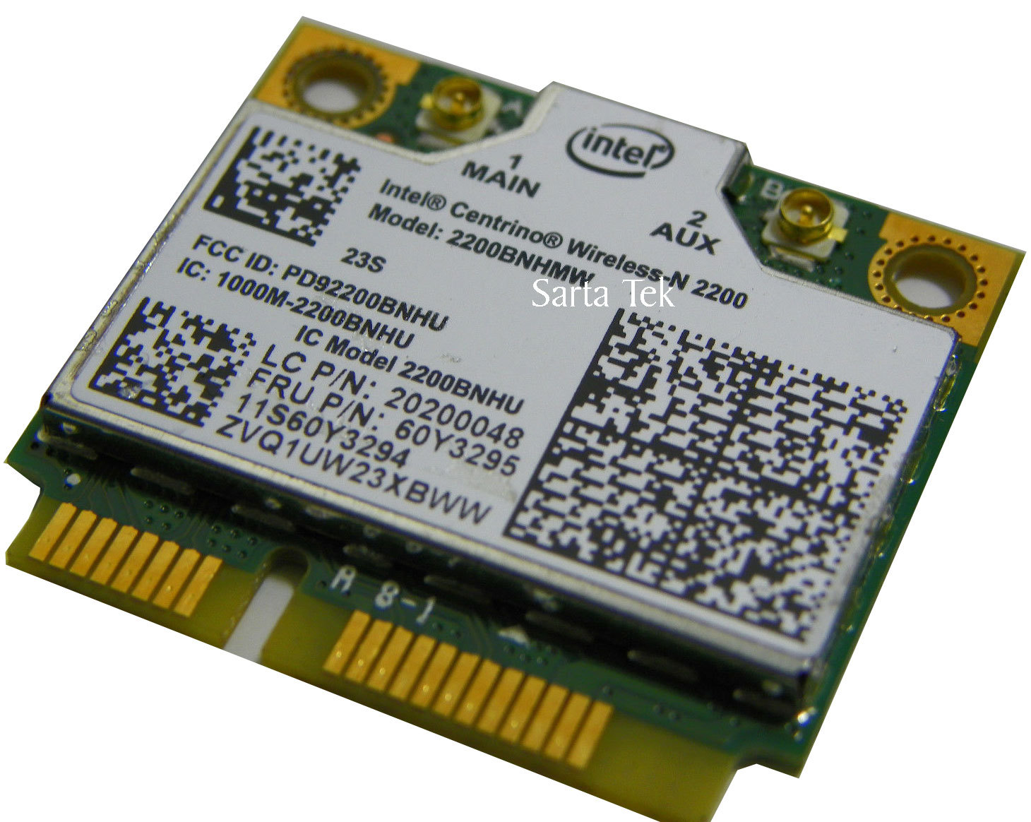Lenovo Original 20200048 60Y3295 Intel Centrino Wireless-N 2200 bgn PCIe Half