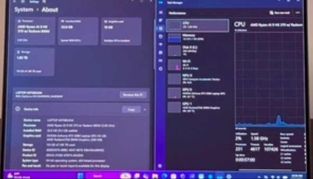 Asus ROG Zephyrus G14 GA403 120Hz OLED QHD+ Ryzen AI 9 HX 370 32GB 2TB RTX 5080 