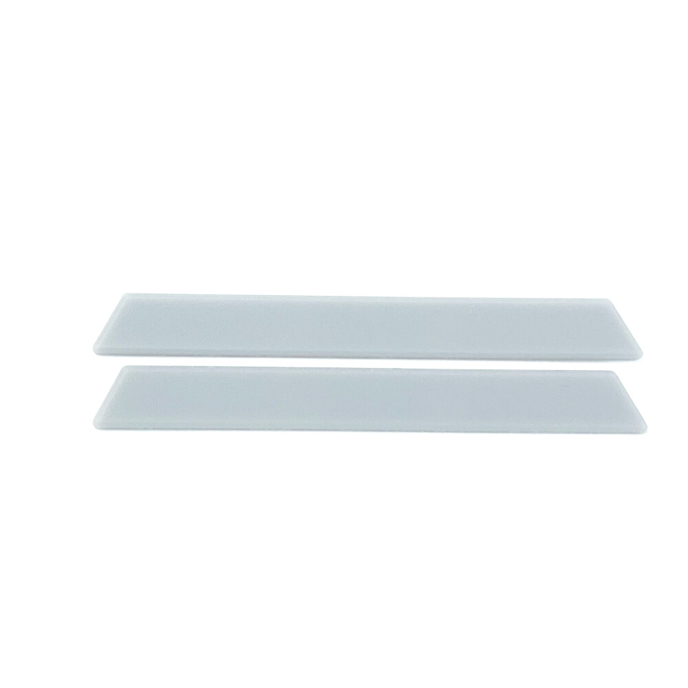 For MECHREVO JiaoLong16Pro 2025 Model 2PC Short Gray Rubber Bumper Feet Strips