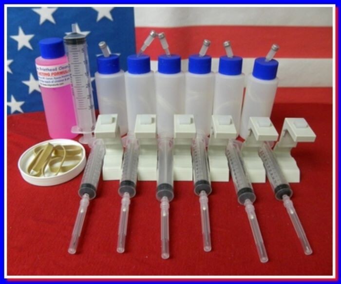 Compatible Snap On Prime Tool 6 Colors For HP DesignJet 80, 81, 83, 90 Printhead